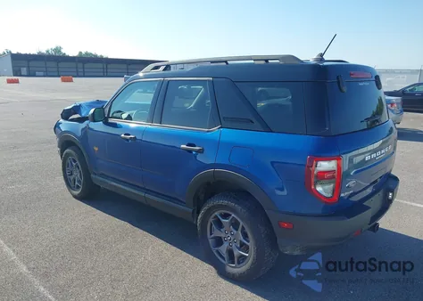 2023 Ford Bronco Sport Badlands z USA, uszkodzony, nr VIN 3FMCR9D91PRE30741